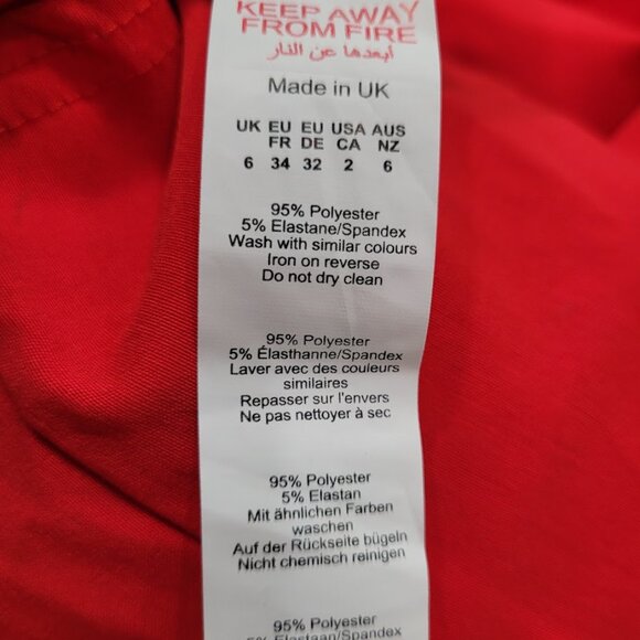 Prettylittlething Bodycon Midi Sleeveless Fitted Contoured Dress Size 2 Small - Picture 8 of 8